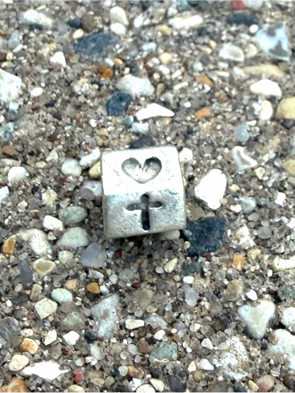 Pandora Sterling Silver Faith Hope & Love Charm 790119 ALE